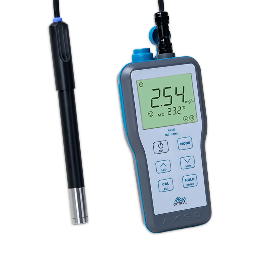 AKSO AK121 Medidor portátil de OD/Temp